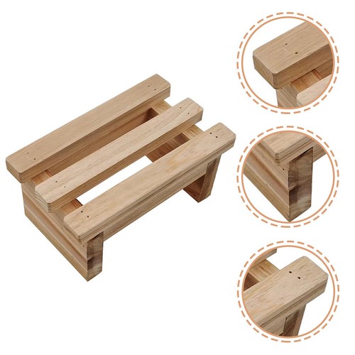 Wooden step stool for kids - stool,