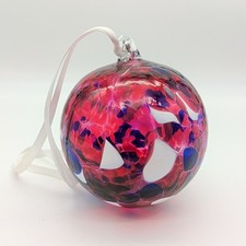 Glass Friendship Ball Hanging