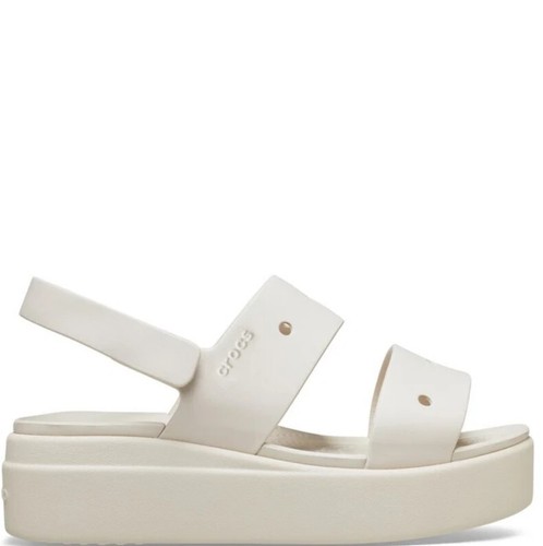 Crocs brooklyn wedge stucco - brooklyn,