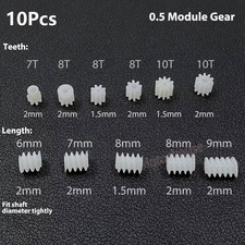 10Pcs Plastic Gear