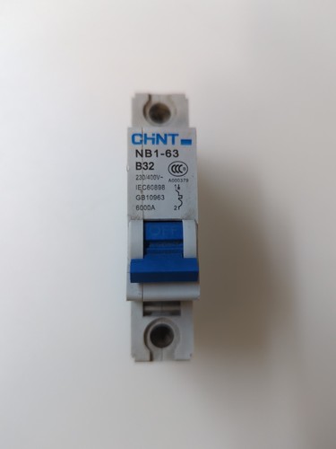 Chint amp curve - 32, mcb