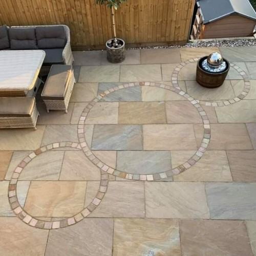 Rippon buff indian sandstone - indian,