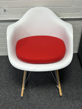 White Eames Style Rocking