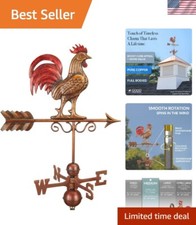 Copper Weathervane Medium Red