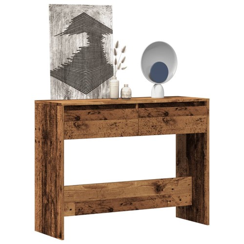 Console table old wood - old,