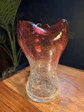 Loetz Craquele II Cranberry