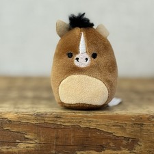 Squishmallow Squishville - Philip Horse Pony Tiny Brown 2" (Multi Buy Discount)