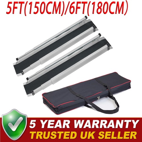 Pair 6ft 5ft long telescopic - /,