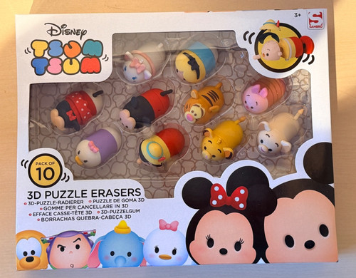 Puzzle erasers rubbers - 3d,