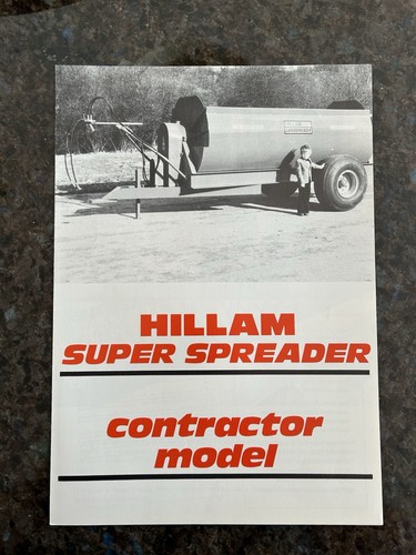 Hillam super spreader - spreader, muck