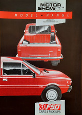 1990 / 1991 FSO car sales brochure from UK Polonez & 1 tonne pickup truck