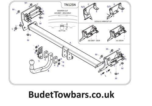 For nissan qashqai towbar - nissan,