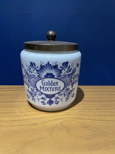 Vintage ceramic tobacco jar - ceramic,
