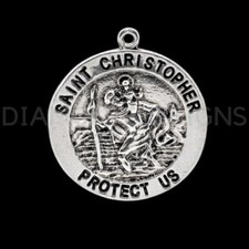 4 Pcs - 33mm Tibetan Silver