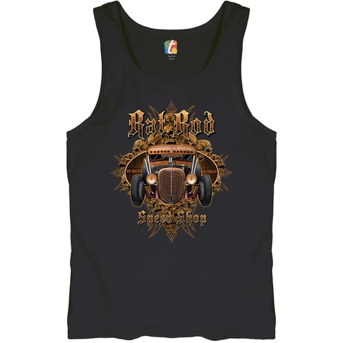 Rat rod rust trust tank - rust, we