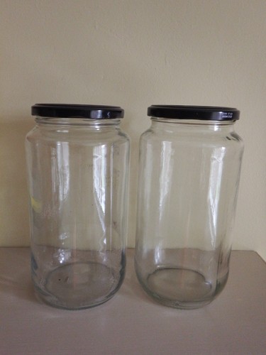 900ml large empty glass - x,