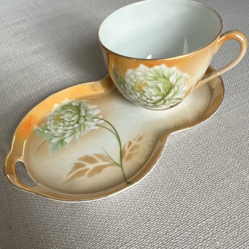 Vintage czech floral decorated - czech,