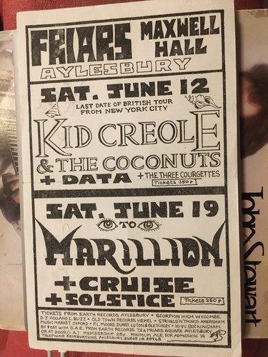 Marillion kid creole - marillion,