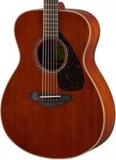 Yamaha FS850 Dreadnought all mahogany Acoustic Guitar with Case