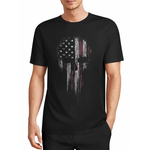 Men patriotic american flag - patriotic,