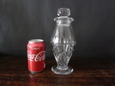 Antique Edinburgh and Leigh Cut Crystal Cocktail Shaker Martini Shaker