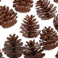30Pcs Fake Pine Cone Decorations for Christmas Tree and Table Centerpieces