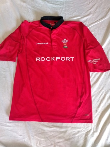 Wales rugby match worn - match, shirt