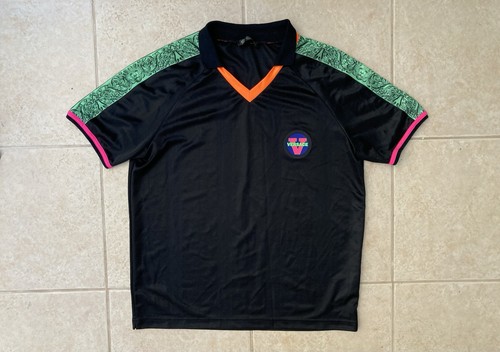 Versace vintage football polo - versace,