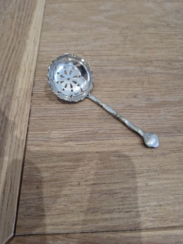 Vintage epns sifter spoon - vintage, 10cm