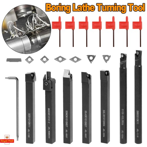 Set 10mm shank lathe turning - 7,