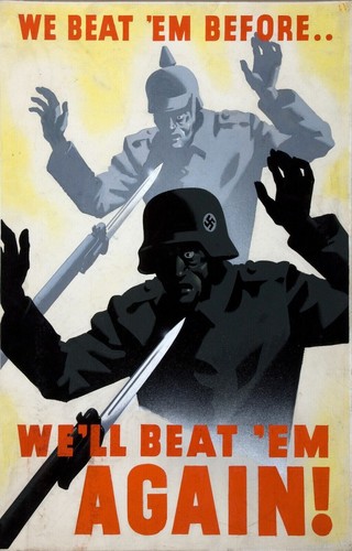 World war propaganda poster - propaganda,