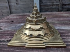 Meru Shree Shree Yantra 6 x 6 inch Hinduism abundance spiritual tool