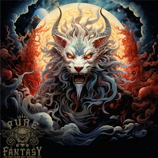 Fantasy Fire Dragon 4 Mens T-Shirt 100% Cotton