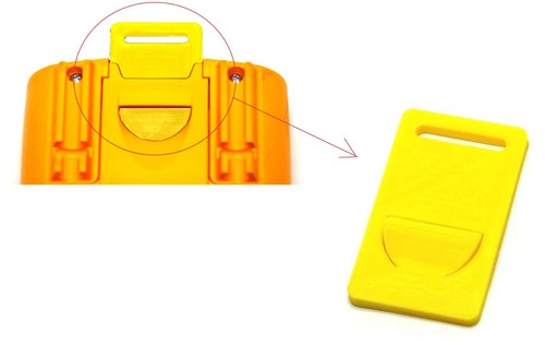 New yellow hanger - yellow, mount
