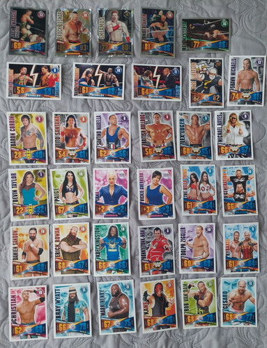 Topps slam attax rivals - attax, wwe
