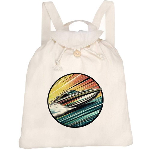 Powerboat racing canvas - 'powerboat, racing'