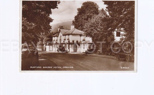 Postcard burford bridge - c.,