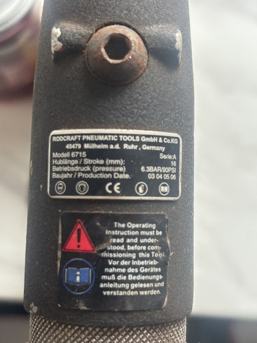 Rodcraft 6715 pneumatic revat - pneumatic,
