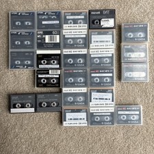 Lot of 25 DAT Audio Tapes Most