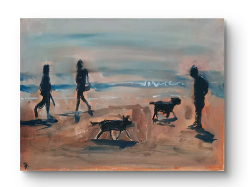 Acrylic painting 16 inch - acrylic, 12