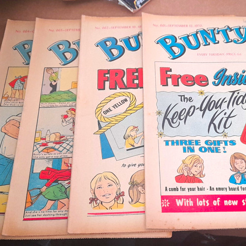 Bunty comics 1970 cutouts - bunty, 1970,