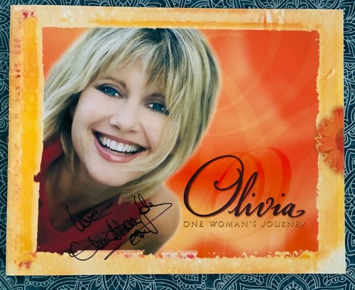 Olivia newton john signed one - newton,