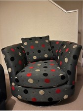 DFS Swivel Chair With Chrome