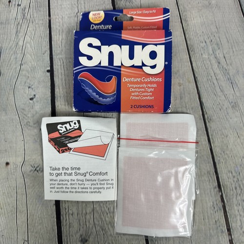 Box snug denture - 1, cushions