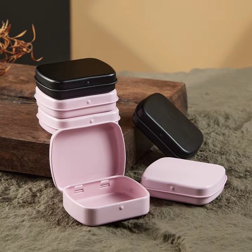 Mini metal storage tin box - storage,