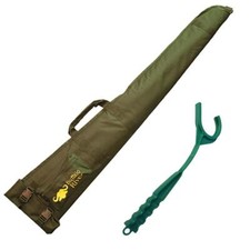 Buffalo River Field Shotgun Slip 52 Inch Green with FREE Clay Thrower