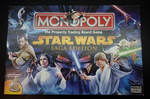 Monopoly star wars saga - monopoly,