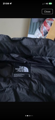 North face ladies black - face,