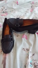 Ladies  Next Black Shoes Size Uk 5.5 Eur 38 .5 Worn Once Lovely Condition