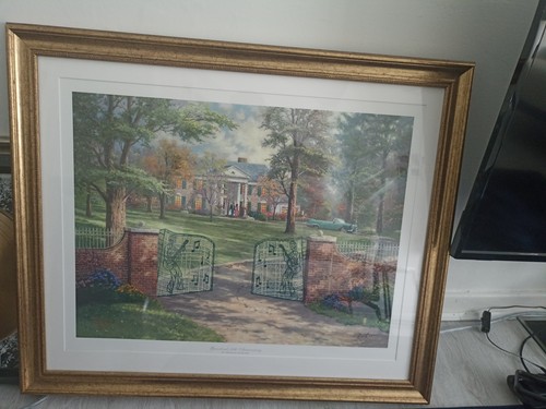 Thomas kinkade elvis 50th - thomas,